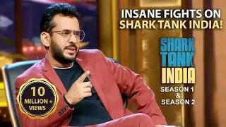 3 Insane Fights Of Sharks | Shark Tank India S01 & S02 | Compilation