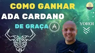 Como ganhar Ada Cardano a cada 5 dias na carteira oficial Yoroi 