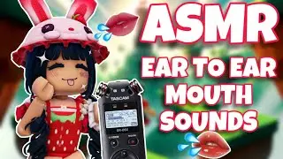 Roblox ASMR ~ INTENSE MOUTH SOUNDS EAR TO EAR FOR SLEEP 👄