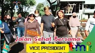 JALAN SEHAT BERSAMA VICE PRESIDENT TWC TAMAN MINI INDONESIA INDAH