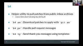 “Yocto Project lore: New mailing list tools” by Paul Barker