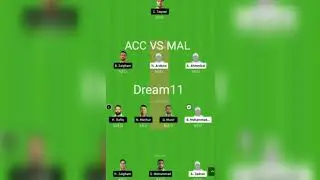 ACC VS MAL Dream11 Team prediction