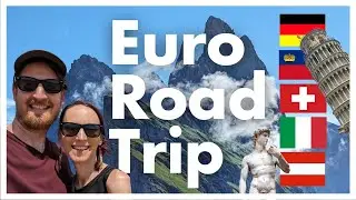 European Summer Road Trip! Germany, Liechtenstein, Switzerland, Italy, & Austria ✨