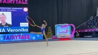 Veronika Malinina hoop Winter Fairytale 2024 (RUS)