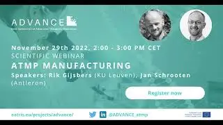 ADVANCE webinar – ATMP manufacturing
