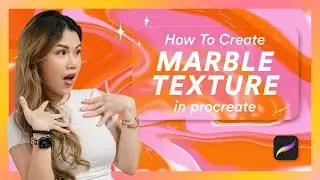 Easy Way to Create Marble Texture: Pro Secrets for the Swirl Effect in Procreate 🌀