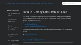 How to fix roblox install loop | Roblox stuck on installing
