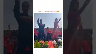 Laal Perli Akhiyan at jaipur|kriti sanon & Shahid Kapoor concert at jaipur|#kritisanon#shahidkapoor✓