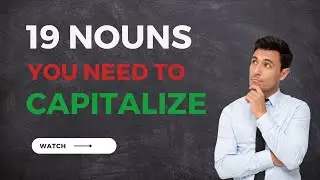 Proper Nouns Capitalization