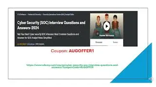Udemy Course: SOC Interview Q and A Coupon