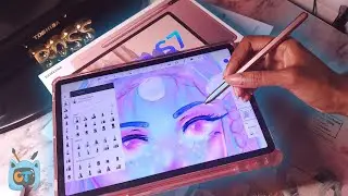 ✏️Tab S7 Autodesk Sketchbook Drawing 🌱 Palm Rejection Issues?!?