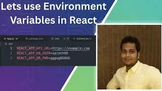 How to use environment variables in React JS. Using .env file in React.