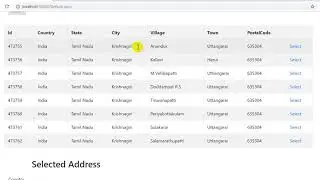 ASP.NET - Country, State, City, Town, Coordinates and Postal Code dropdown list using ASP.NET