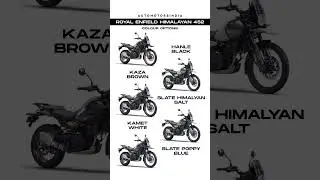 Royal Enfield Himalayan 452 😍😍 #bikeshorts #royalenfield #himalayan450 #himalayan