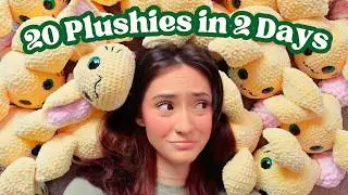 I Crocheted 20 Plushies in 2 Days