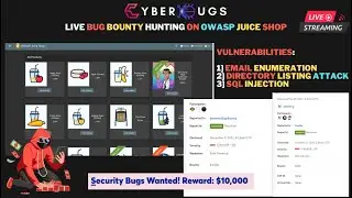 Live Bug Bounty Hunting: Earn Money with SQL Injection & Directory Listing Attack | OWASP Juice Shop