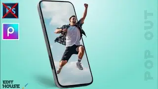 Pop Out effect Picsart | Picsart Tutorial | Picsart Mobile Tutorial | 2024