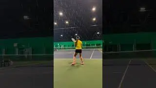 Emma Raducanu training in UK