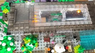 Microscale City | LEGO® City UPDATE (18) | Trees and lots of details | Wellness oasis at 95 meters