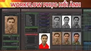 Phục hồi ảnh cũ với workflow comfyui MHD 3.0