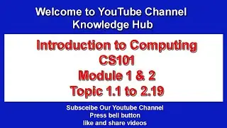 #CS101