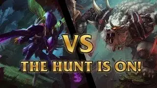 Partida League of Leyend. Pareja top [Rengar - Kha'Zix]