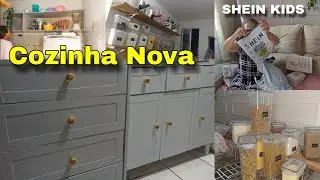 Transformação da cozinha gastando pouco