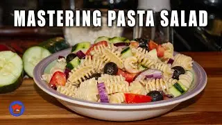 Mastering Pasta Salad - MEDITERRANEAN STYLE  🍅🌿