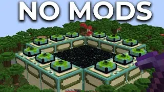 Building Minecraft’s Biggest WORKING End Portal...