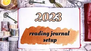 2023 READING BULLET JOURNAL SETUP ✏️⭐