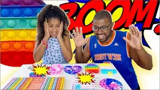 CAMPO MINADO DE POP IT - FIDGET TOYS CHALLENGE