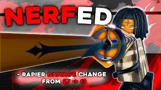 They FINALLY Nerfed The Rapier.. | Type Soul