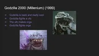 Godzilla the silly goober lizard