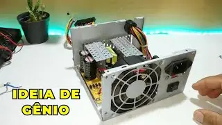 PC POWER SUPPLY How to CONNECT and MAKE MONEY EASY METHOD, ATX power supply as HOMEMADE 12v POWER...