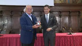 Conferimento del Baiocco d'oro al Maestro Massimo Bistocchi