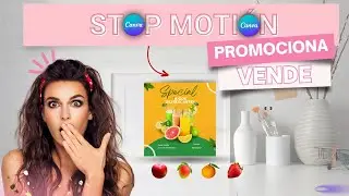 Como Promocionar y Veneder .Stop Motion,con Canva