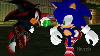 Sonic meets Shadow for the first time - Sonic Adventure 2