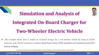 Design of On-Board Charger for Two-Wheeler Electric Vehicle