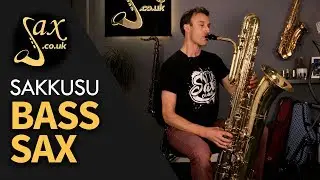 Sakkusu Bass Saxophone - The Lower Priced Bass Sax!