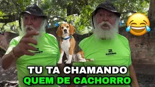 MANETIKIN CHAMOU LUIZ DO SOM DE CACHORRO E ELE PEGOU AR 🤣 