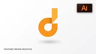 D Letter Logo Illustrator | Illustrator tutorials | Best Logo Design Ideas