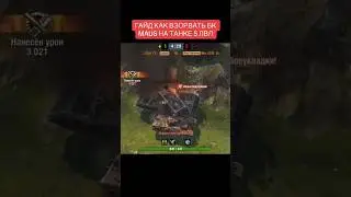 Взрыв Боеукладки Maus💥 Ammo rack exploded 💥 #worldoftanksblitz #tanksblitz #wotblitz #взрыв