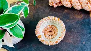 How to Coil a Basket with Beaded Yarn