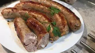 Домашние колбаски любимый рецепт.
