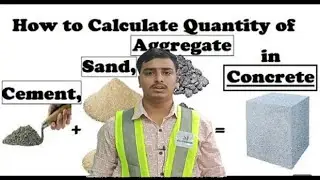 How to Calculate Cement Sand and Aggregate Quantity in Concrete Work || By Civil Guruji trainne engg