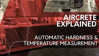 Automatic hardness and temperature measurement unit
