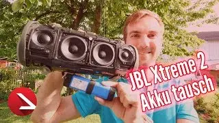 Viel einfacher könnte es nicht sein | JBL Xtreme 2 Akku austausch Anleitung
