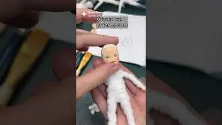 Размер лиц у стандартных ватных игрушек колеблются от 1 до 3 см