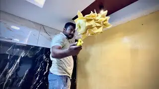 Royal play ragging design  interior | wall painting ideas
