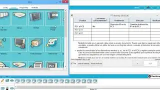 10.3.5 Packet Tracer - troubleshoot default gateway issues - problemas del gateway predeterminado